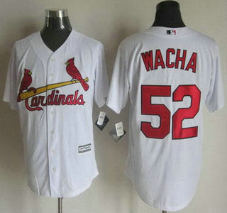Mens St Louis Cardinals 52 Michael Wacha Home White 2015 Mlb Cool Base Jersey