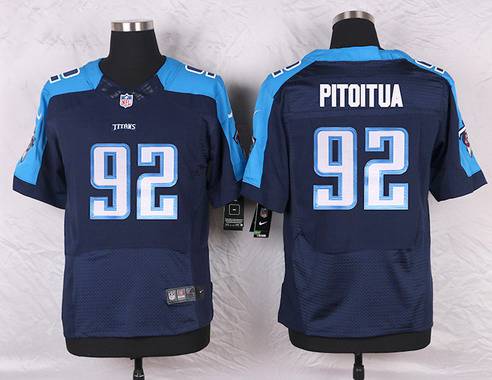 Mens Tennessee Titans 92 Ropati Pitoitua Navy Blue Alternate Nfl Nike Elite Jersey