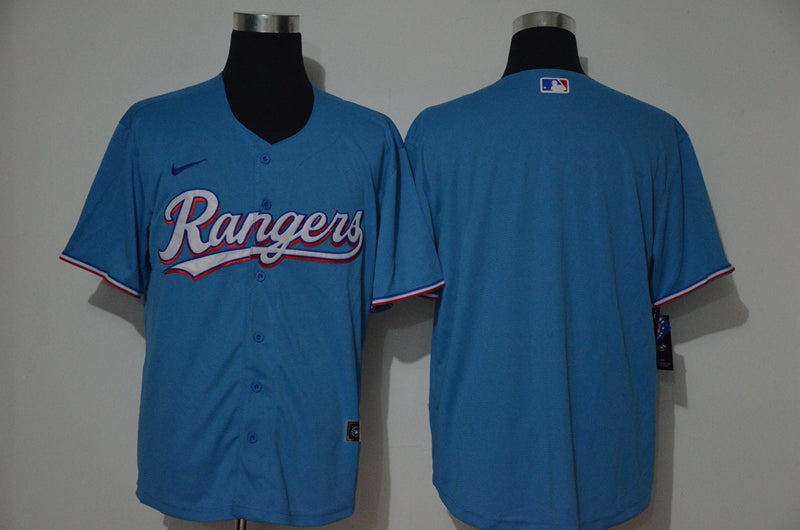 Mens Texas Rangers Blank Blue Cooperstown Collection Stitched Mlb Nike Jersey
