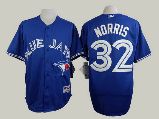 Mens Toronto Blue Jays 32 Daniel Norris Blue Jersey