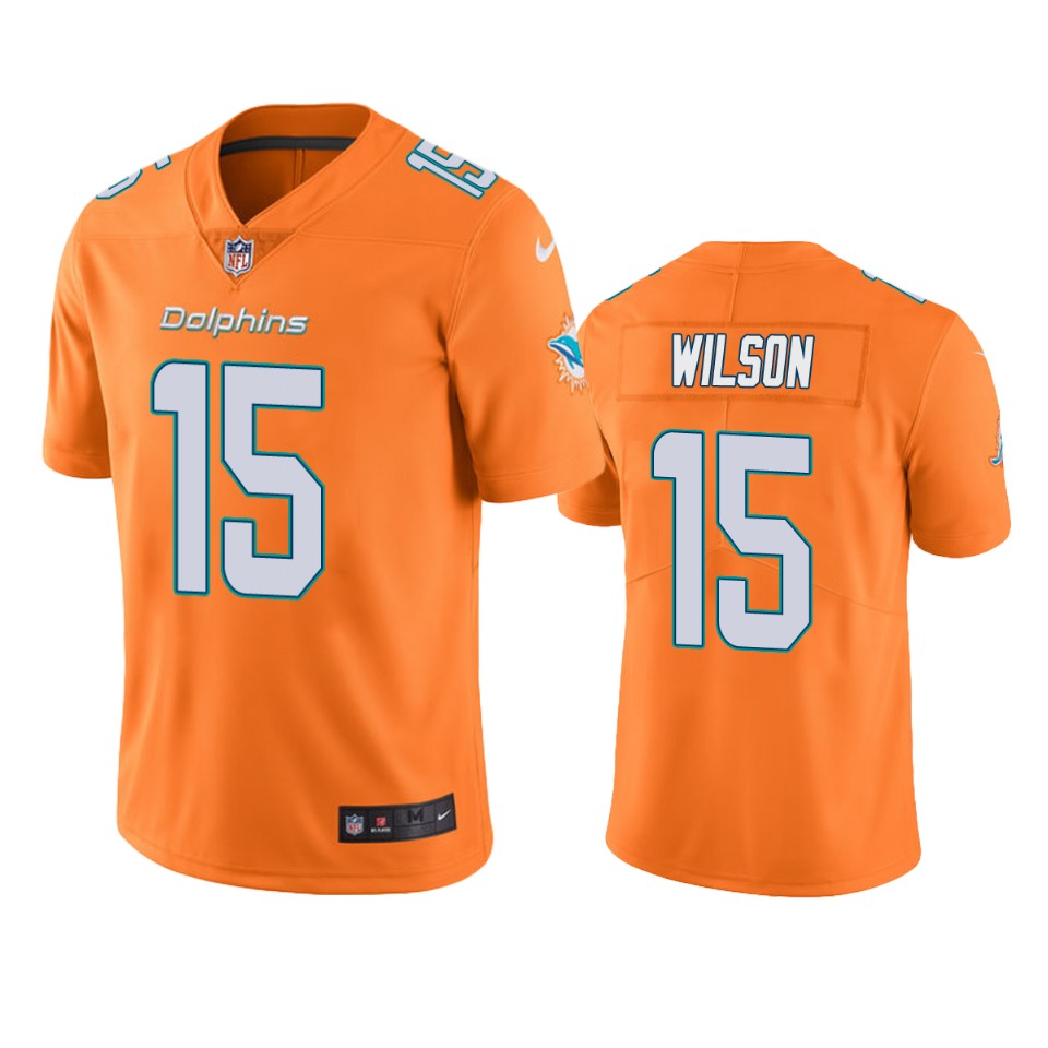Miami Dolphins Albert Wilson Orange Nike Color Rush Limited Jersey