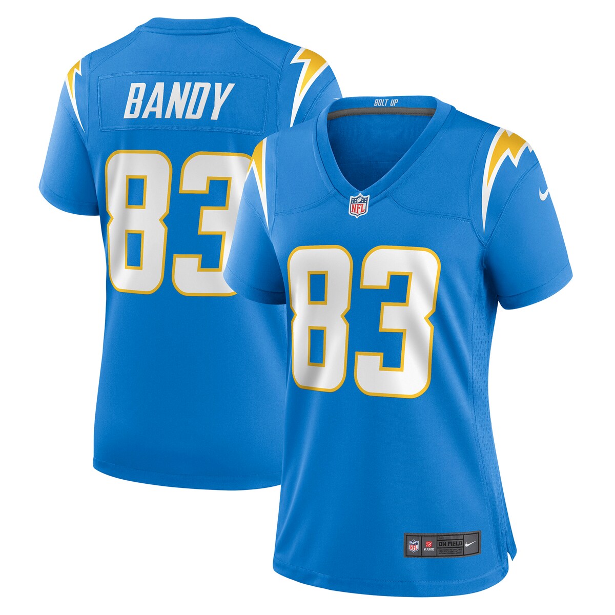Michael Bandy Los Angeles Chargers Nike Womens Player Game Jersey Powder Blue