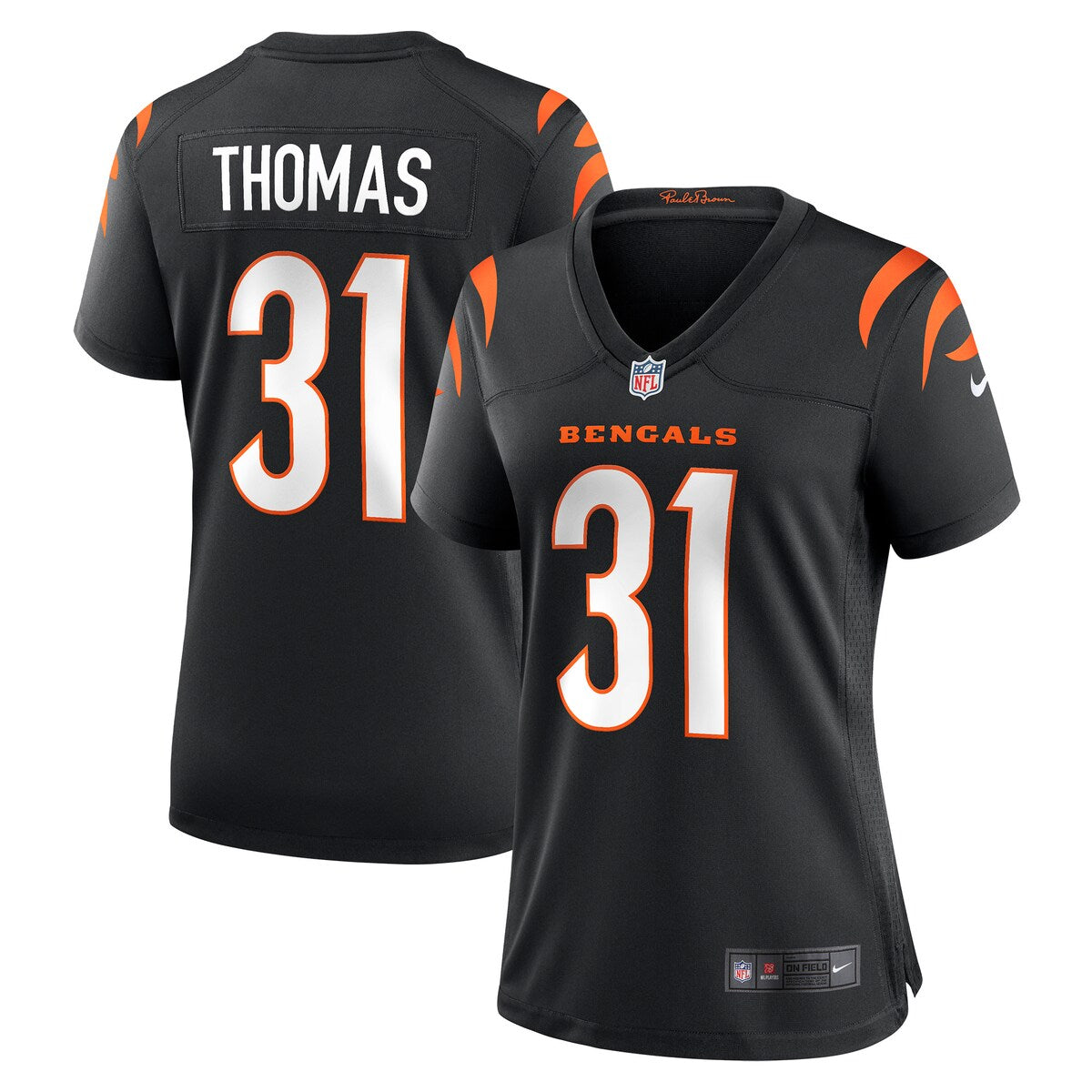 Michael Thomas Cincinnati Bengals Nike Womens Game Jersey Black