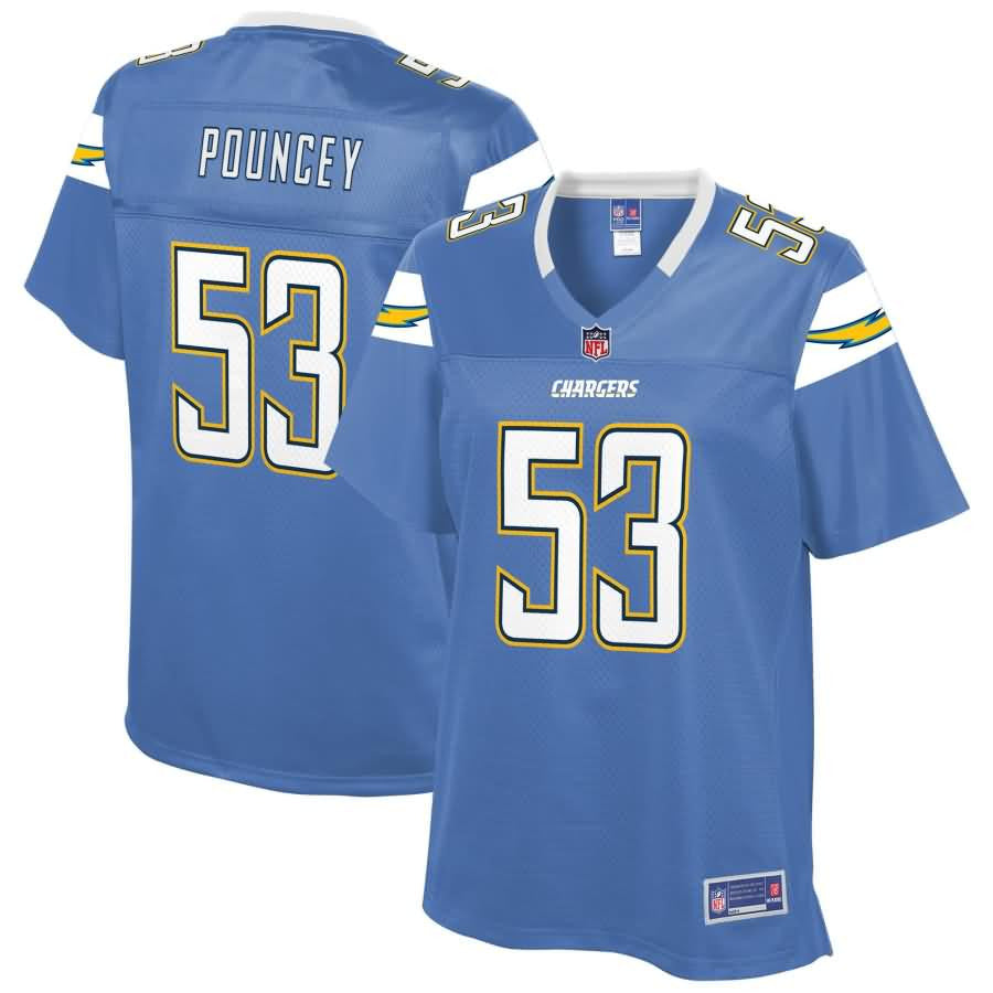 Mike Pouncey Los Angeles Chargers Nfl Pro Line Womens Alternate Player Jersey Powder Blue