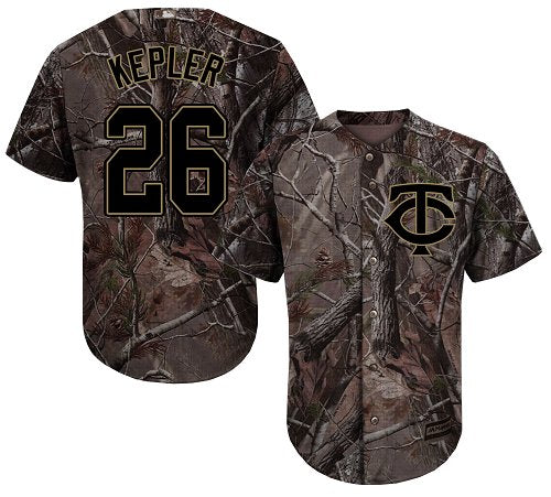 Minnesota Twins 26 Max Kepler Camo Realtree Collection Cool Base Stitched Mlb Jersey
