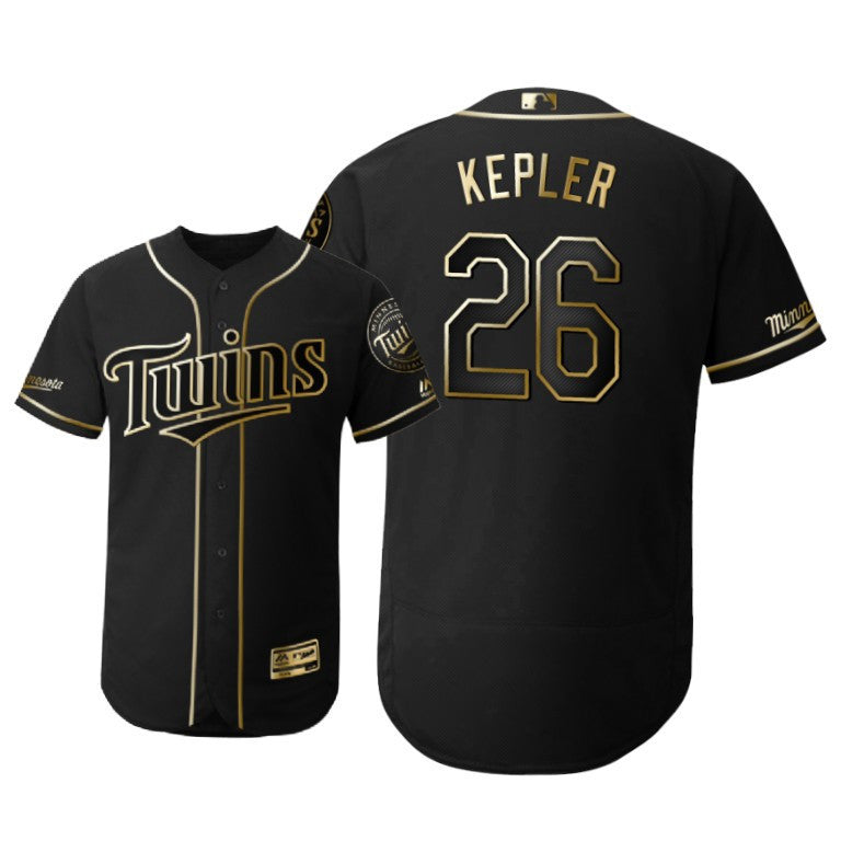 Minnesota Twins 26 Max Kepler Mlb 2019 Golden Brandedition Black Jersey Gift For Twins Fans