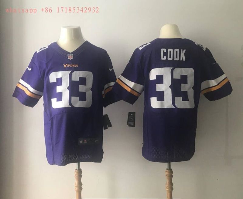 Minnesota Vikings Dalvin Cook 33 Nfl 2020 Navy Blue Jersey Jersey