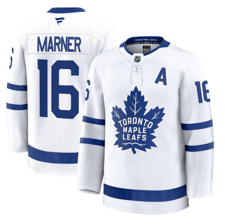 Mitch Marner Jersey #16 Toronto Maple Leafs Timeless Stitched