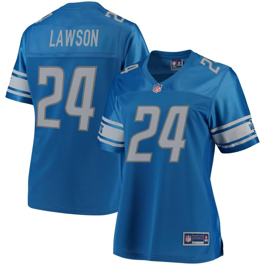 Nevin Lawson Detroit Lions Nfl Pro Line Womens Team Color Player Jersey Blue