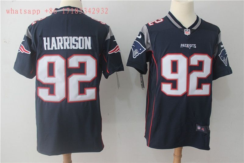 New England Patriots James Harrison 92 Nfl 2020 Navy Jersey Jersey