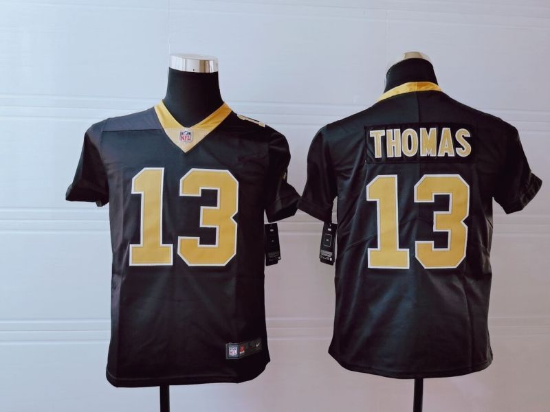 New Orleans Saints Michael Thomas 13 Nfl 2020 Dark Brown Jersey
