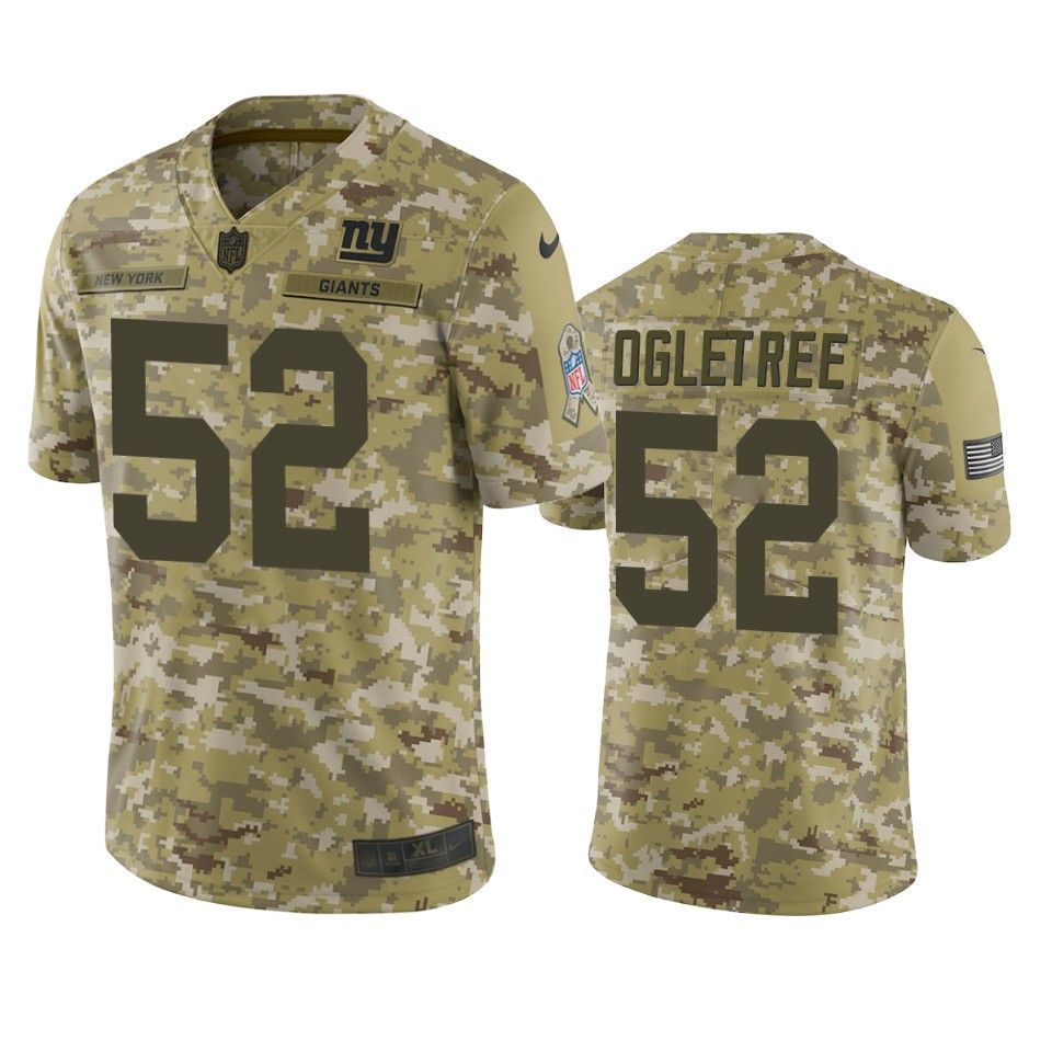 New York Giants Alec Ogletree Jersey Nfl Camo Salute To Service Men