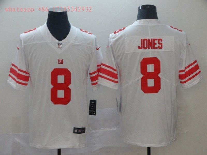 New York Giants Daniel Jones 8 Nfl 2020 White Jersey Jersey