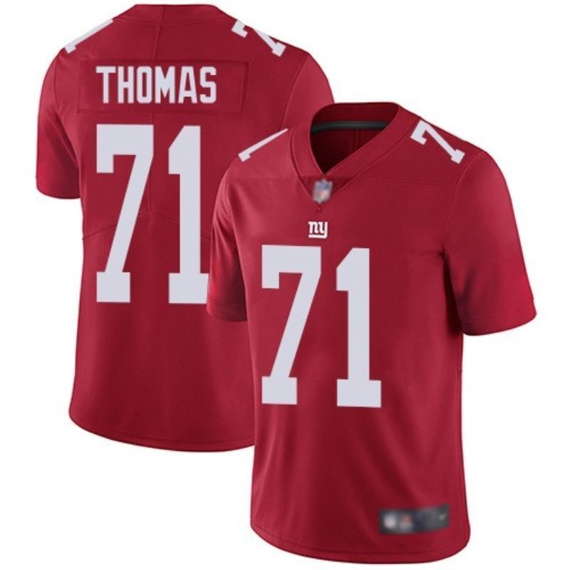 New York Giants Demaryius Thomas 71 Nfl 2020 Red Jersey Jersey
