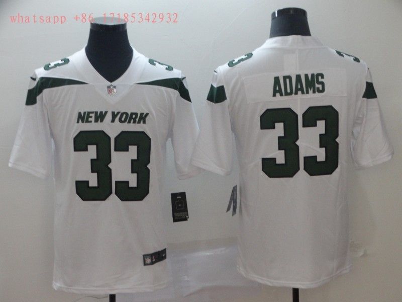 New York Jets Jamal Adams 33 Nfl 2020 White Jersey Jersey