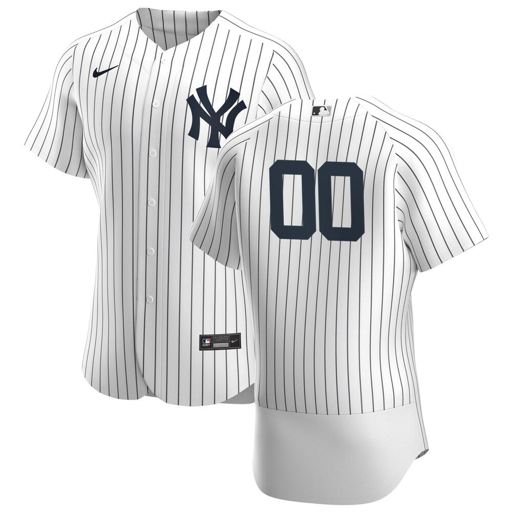 New York Yankees Nike 2020 Home Custom Jersey White