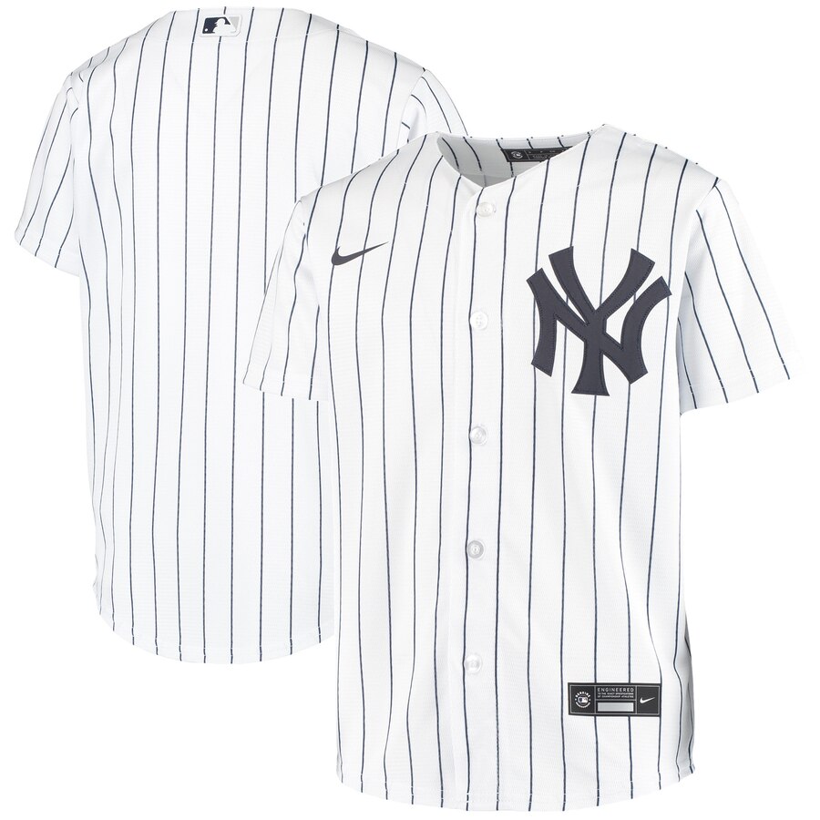 New York Yankees Nike Youth Home 2020 Replica Team Jersey White