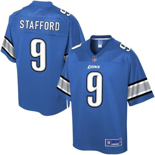 Nfl Pro Line Mens Detroit Lions Matthew Stafford Team Color Nfl Jersey
