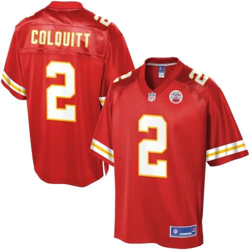 Nfl Pro Line Mens Kansas City Chiefs Dustin Colquitt Team Color Jersey