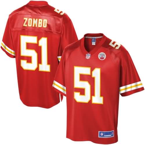 Nfl Pro Line Mens Kansas City Chiefs Frank Zombo Team Color Jersey