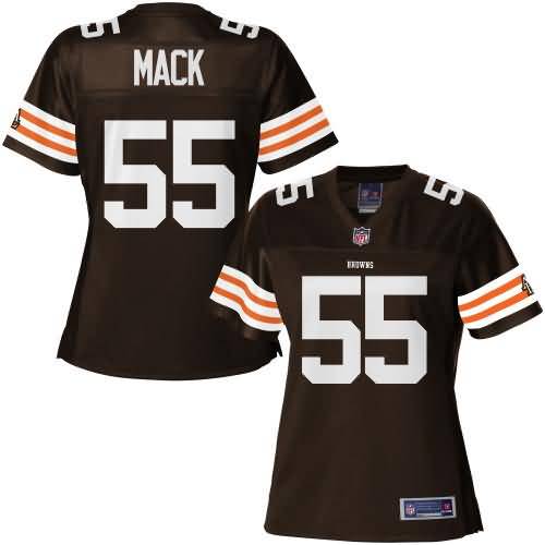 Nfl Pro Line Womens Cleveland Browns Historic Logo Alex Mack Team Color Jersey