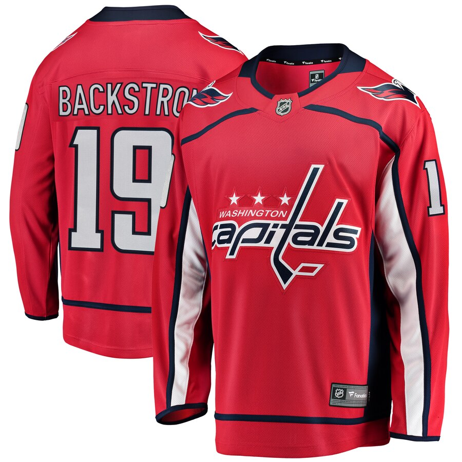 Nicklas Backstrom Washington Capitals Fanatics Branded Breakaway Player Jersey Red