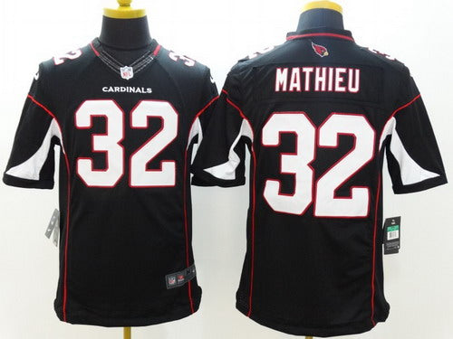 Nike Arizona Cardinals 32 Tyrann Mathieu Black Limited Jersey