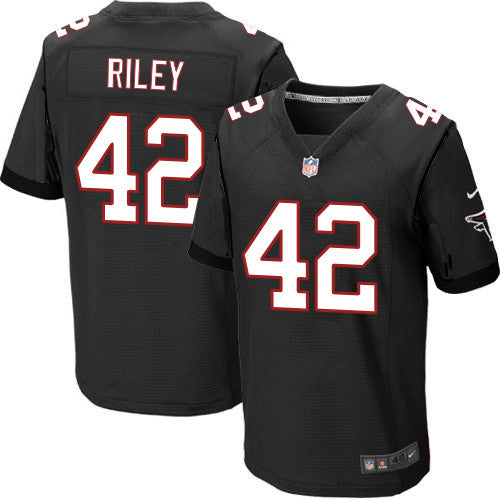 Nike Atlanta Falcons 42 Duke Riley Black Alternate Mens Stitched Nfl Elite Jersey