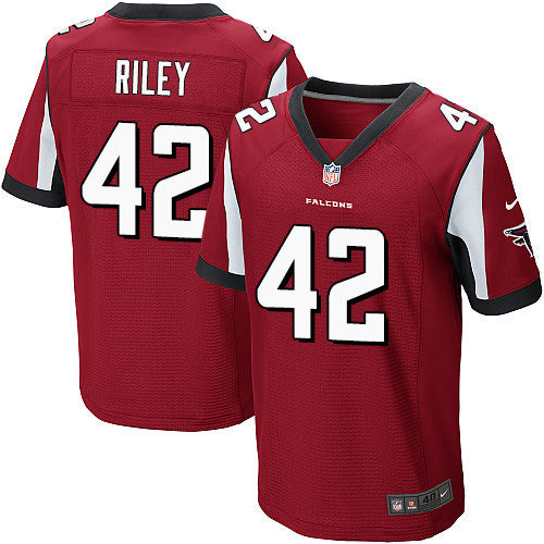 Nike Atlanta Falcons 42 Duke Riley Red Team Color Mens Stitched Nfl Elite Jersey
