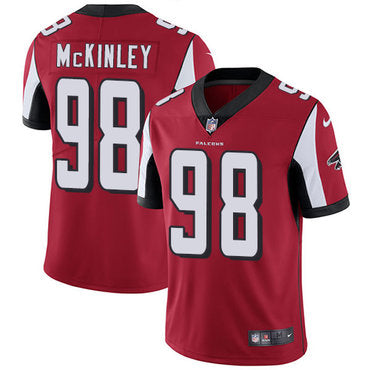 Nike Atlanta Falcons 98 Takkarist Mckinley Red Team Color Mens Stitched Nfl Vapor Untouchable Limited Jersey
