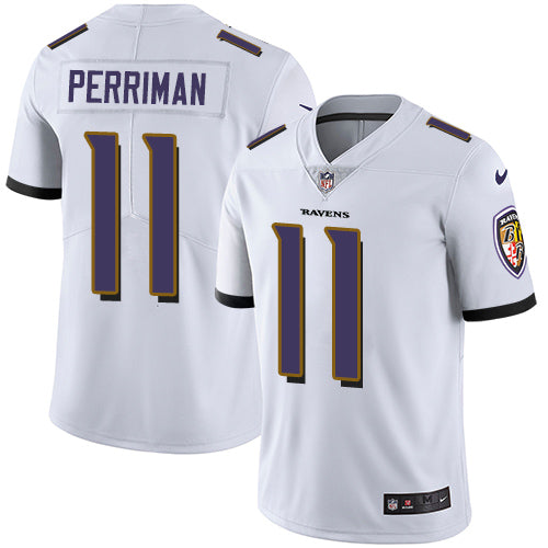 Nike Baltimore Ravens 11 Breshad Perriman White Mens Stitched Nfl Vapor Untouchable Limited Jersey