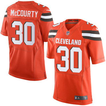 Nike Browns 30 Jason Mccourty Orange Alternate Mens Stitched Nfl New Elite Jersey