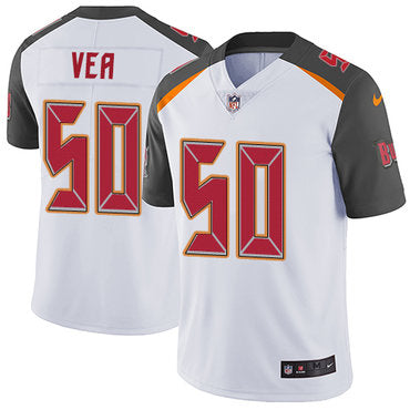 Nike Buccaneers 50 Vita Vea White Mens Stitched Nfl Vapor Untouchable Limited Jersey
