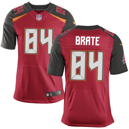 Nike Buccaneers 84 Cameron Brate Red Team Color Mens Stitched Nfl New Elite Jersey