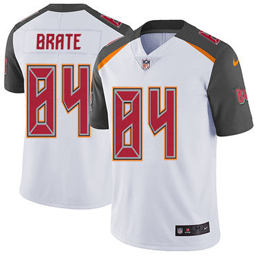 Nike Buccaneers 84 Cameron Brate White Mens Stitched Nfl Vapor Untouchable Limited Jersey