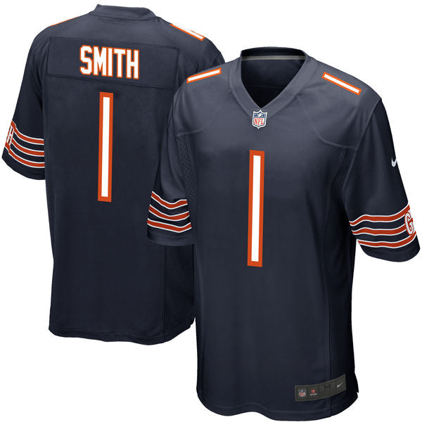 Nike Buffalo Bears 1 Roquan Smith Navy 2018 Nfl Draft Pick Elite Jersey