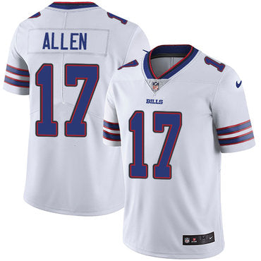 Nike Buffalo Bills 17 Josh Allen White Mens Stitched Nfl Vapor Untouchable Limited Jersey