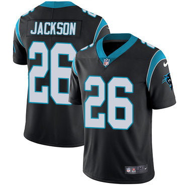 Nike Carolina Panthers 26 Donte Jackson Black Team Color Mens Stitched Nfl Vapor Untouchable Limited Jersey