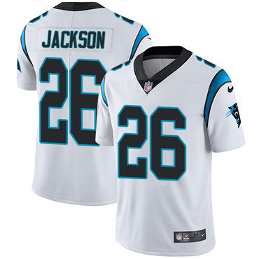 Nike Carolina Panthers 26 Donte Jackson White Mens Stitched Nfl Vapor Untouchable Limited Jersey