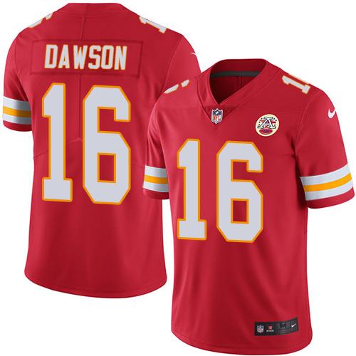 Nike Chiefs 16 Len Dawson Red Team Color Mens Stitched Nfl Vapor Untouchable Limited Jersey
