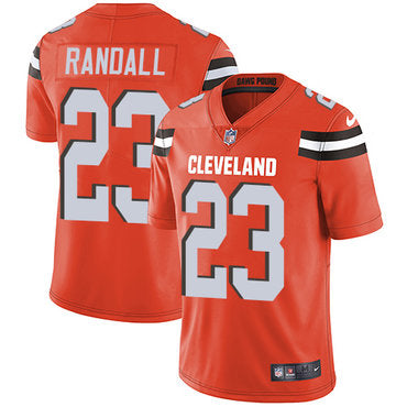 Nike Cleveland Browns 23 Damarious Randall Orange Alternate Mens Stitched Nfl Vapor Untouchable Limited Jersey