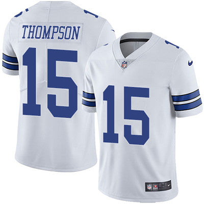 Nike Dallas Cowboys 15 Deonte Thompson White Mens Stitched Nfl Vapor Untouchable Limited Jersey