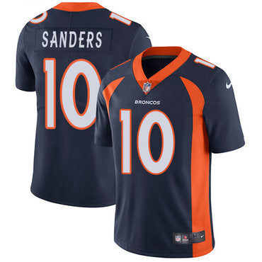 Nike Denver Broncos 10 Emmanuel Sanders Navy Blue Alternate Mens Stitched Nfl Vapor Untouchable Limited Jersey