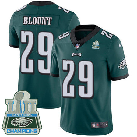 Nike Eagles 29 Legarrette Blount Midnight Green Team Color Super Bowl Lii Champions Mens Stitched Nfl Vapor Untouchable Limited Jersey