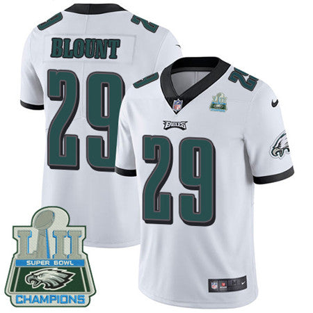 Nike Eagles 29 Legarrette Blount White Super Bowl Lii Champions Mens Stitched Nfl Vapor Untouchable Limited Jersey