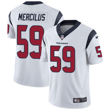 Nike Houston Texans 59 Whitney Mercilus White Mens Stitched Nfl Vapor Untouchable Limited Jersey