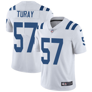 Nike Indianapolis Colts 57 Kemoko Turay White Mens Stitched Nfl Vapor Untouchable Limited Jersey