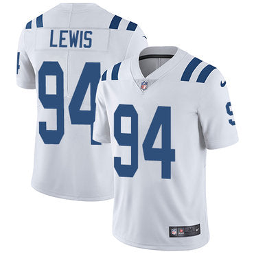 Nike Indianapolis Colts 94 Tyquan Lewis White Mens Stitched Nfl Vapor Untouchable Limited Jersey