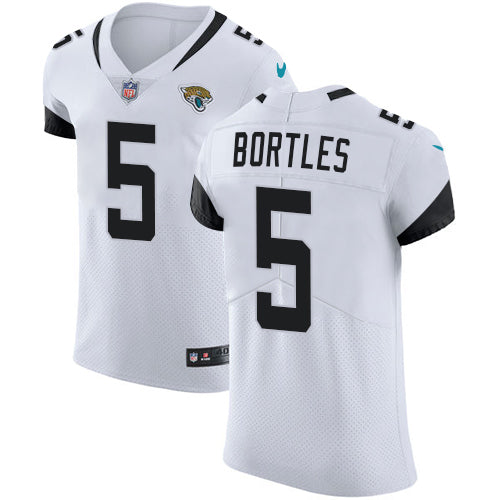 Nike Jacksonville Jaguars 5 Blake Bortles White Mens Stitched Nfl Vapor Untouchable Elite Jersey