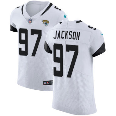 Nike Jacksonville Jaguars 97 Malik Jackson White Mens Stitched Nfl Vapor Untouchable Elite Jersey